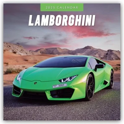 Abbildung von Lamborghini 2025 16 Monatskalender: Original Red Robin Publishing Ltd Kalender [Mehrsprachig] [Kalender] (Wall Kalender)