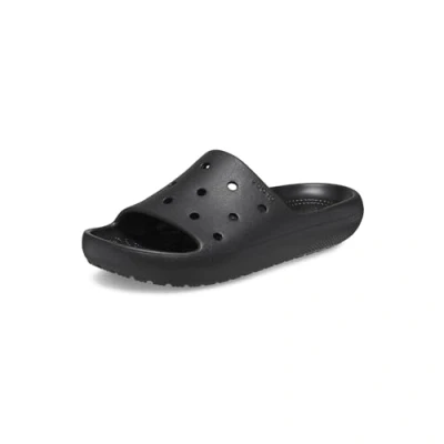 Abbildung von Crocs Classic Slide Unisex Badesandale, Größe: 48 49, Black Schuhe