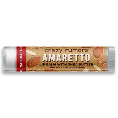 Abbildung von CRAZY RUMORS Lippenbalsam Kollektion Perk Amaretto
