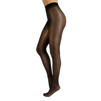 Abbildung von Calzitaly Sheer Glossy 40 DEN Strumpfhose, Damen, Größe: Small, Black