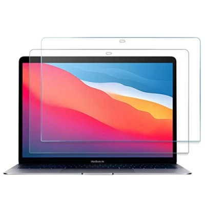 Abbildung von ProCase 2 Stück 9H Härte Displayschutzfolie für 13 Zoll MacBook Pro 13/ Air 13,Display Schutz Folie Tempered Glass, Bildschirm Schutzfolie Screen Protector, Schutzglas Klar