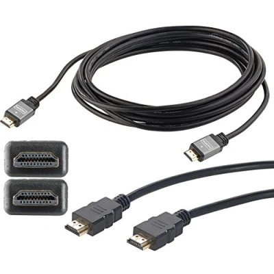 Abbildung von auvisio Highspeed HDMI Kabel: High Speed 2.0a Kabel für 4K, 3D und Full HD, HEC, 5 m (Premium Kabel, Monitorkabel, Verlängerungskabel)
