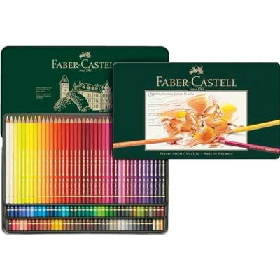 Abbildung von Faber Castell Kreativset Polychromos Farbstift, 120er Metalletui, (120 tlg)