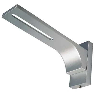 Abbildung von Bestlivings Wandträger für Vorhangschiene Aluminium Silber 12 cm