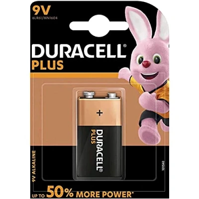 Abbildung von Duracell Plus Power 9V E Block Akku