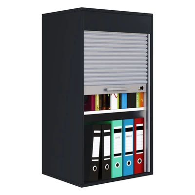Abbildung von VCM Aktenschrank Holz Büroschrank Rollladen Aktos L (1 St)