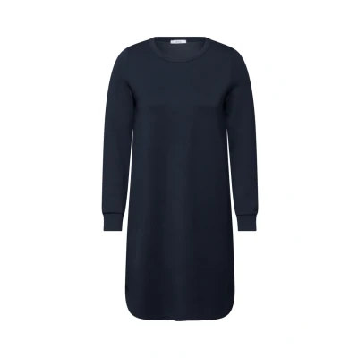 Abbildung von Cecil MIT Rundhals Jerseykleid, Damen, Größe: XXL, Blau