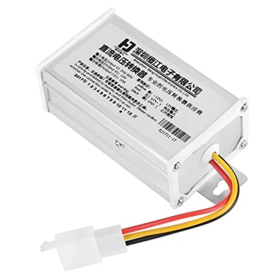 Abbildung von DC zu Buck Converter Schritt zurück Transformator Spannungsreduzierer Eingang 24V 60V Ausgang 12V 10 A / 120W Netzteil Regler für Elektrofahrzeug Cart Club Auto Roller