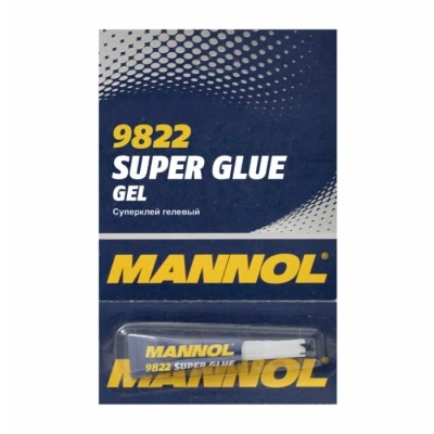 Abbildung von MANNOL Gel Super Glue 9822 Universalklebstoff Blisterpack, Tube