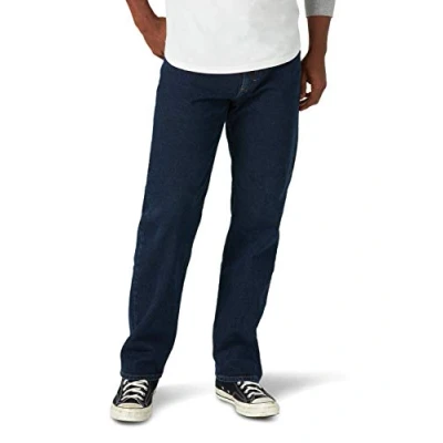 Abbildung von Wrangler Authentics Herren Classic 5 Pocket Relaxed Fit Jeans, Midnight Flex, 34W / 34L