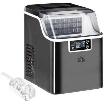 Abbildung von Eiswürfelmaschine 20kg/24h 2,3L Eiswürfelbereiter mit 3,2 L Wassetank
