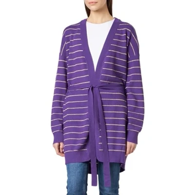 Abbildung von paino Damen Cardigan 11025491 PA01, Lila, M/L