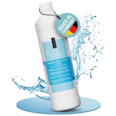 Abbildung von PI® 1l Frischwassertank Reiniger für Wohnmobil &amp; Wohnwagen sauberes Trinkwasser Planet Strong Tankdesinfektion Made in Germany