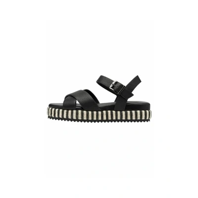Abbildung von s.Oliver Damen Sandalen flach mit Plateau Bequem, Schwarz (Black), 40 EU