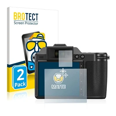 Abbildung von BROTECT Entspiegelungs Schutzfolie für Fujifilm X H2 (2 Stück) Matte Displayschutz Folie, Anti Reflex, Fingerprint