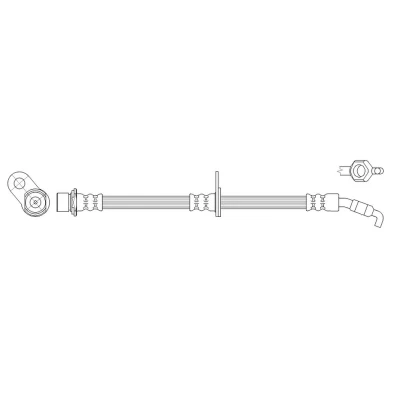 Abbildung von BOSCH 1 987 476 963 Bremsschläuche 490 M10x1