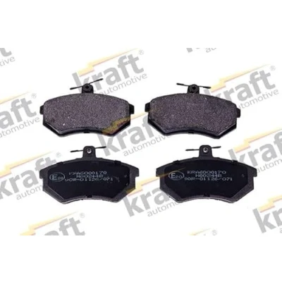 Abbildung von KRAFT 6000170 Bremsbelagsatz Vorderachse AUDI: A4 B5 Limousine, 80 B3, Avant
