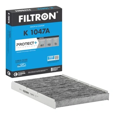 Abbildung von FILTRON K 1047A Innenraumfilter Aktivkohlefilter 283 206 30 VOLKSWAGEN: Golf 4 Variant, Passat B5 GP Schrägheck, AUDI: A3 Schrägheck