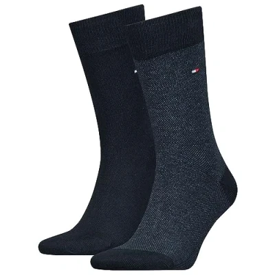 Abbildung von Tommy Hilfiger 2P Men Birdeye Sock Schwarz/Rot Gr 39/42 Herren