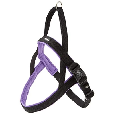 Abbildung von Nobby Norwegergeschirr Mesh Preno, lila L: 60 76 cm + 46 cm, B: 25/35 mm, 1 Stück