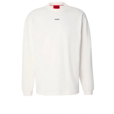 Abbildung von HUGO Daposo Langarmshirt, Herren, Größe: XS, Natural