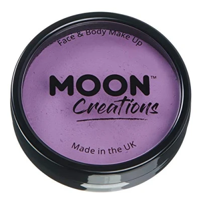 Abbildung von Moon Creations Pro Gesichts und Körper Make up, professionelle Farbfarben Kuchentöpfe für Gesichtsfarbe, Kostüme, Feste, Halloween Kinder, Erwachsene (Wildbeere, 36 g)