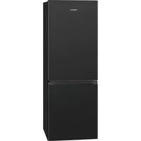 Abbildung von Bomann® Kühlschrank mit Gefrierfach 143cm hoch Kühl Gefrierkombination 175L 3 Ablagen &amp; Schubladen Türanschlag wechselbar leise Kühlgefrierkombi 39db KG 320.2 schwarz