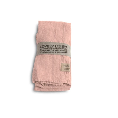 Abbildung von Lovely Linen Serviette litchi 45 x cm 1 Stück
