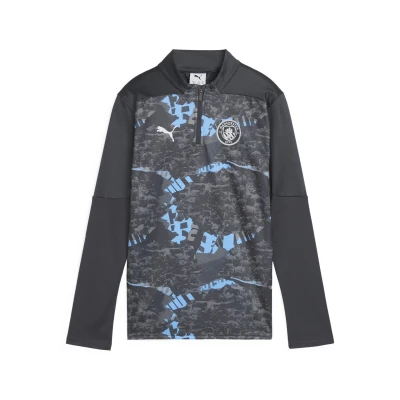 Abbildung von Puma Manchester CITY Langarmshirt Strong graycool light gray für Kinder, Größe: 116, cool