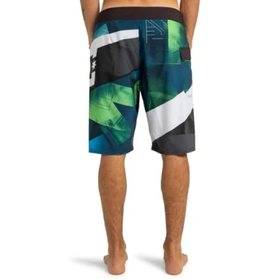 Abbildung von Dcshoes Herren Burn Out 21 Boardshort, Lime Green, XS