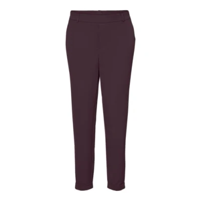 Abbildung von VERO MODA Damen Vmmaya Mr Loose Solid Pant Noos Hose, Winetasting,XS / 30L