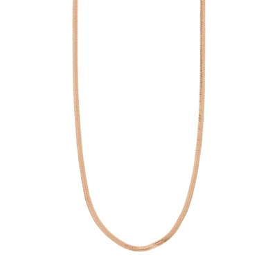 Abbildung von Pilgrim JOANNA Halsband, flach, mit Roségold plattiert