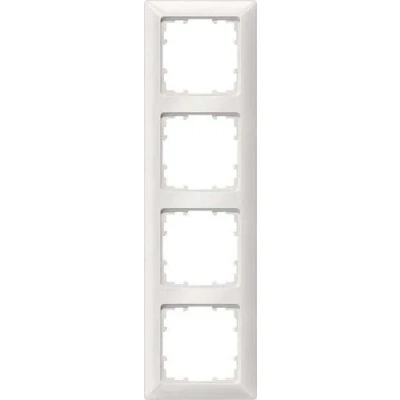 Abbildung von Siemens Indus.Sector Rahmen 4fach 5TG2554 0 293x80mm ti/ws Delta line Abdeckrahmen 4001869270371