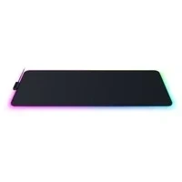 Abbildung von Razer Strider Chroma Hybrid Gaming Mauspad mit RGB (Hybrid Mauspad, 19 Beleuchtungszonen, XL Format, Rutschfeste Unterseite) Schwarz