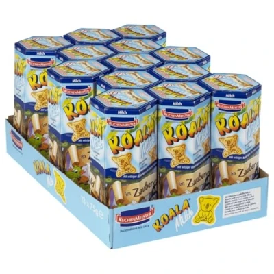 Abbildung von KuchenMeister Koala Kekse mit Milch Creme Füllung 75 g im 13er Pack Knusprige gefüllt zarter für ultimativen Nasch Spaß (13 x g)