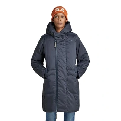 Abbildung von G STAR RAW Damen Whistler Padded Parka, Blau (salute D22168 D199 C742), L