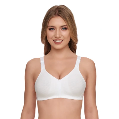 Abbildung von Susa Comfort PLUS OHNE BÜGEL Triangel BH, Damen, Größe: 80G, Weiß