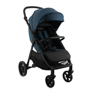 Abbildung von MoMi Kinderbuggy CLARA, Kinderwagen ab dem 6. Lebensmonat, bis 22 kg Körpergewicht, 5 Punkt Sicherheitsgurt, Fußsack, Getränkehalter, Einkaufskorb, Wickeltasche, Insekten und Regenschutz