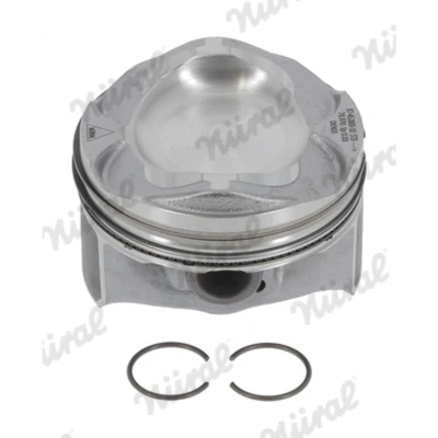 Abbildung von NÜRAL 87 452800 10 Kolben 79 mit Kolbenringträger, für Trapezpleuel FORD: Focus 3 Turnier, C Max 2, Mk3 Kasten / Kombi
