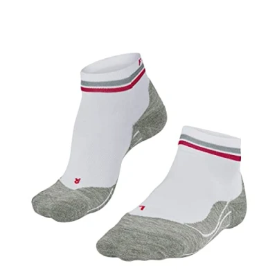 Abbildung von Falke RU4 Endurance Short Reflect Running Mediumstrong Cushioned Sportsocken white, Damen, Größe: 41/42, White