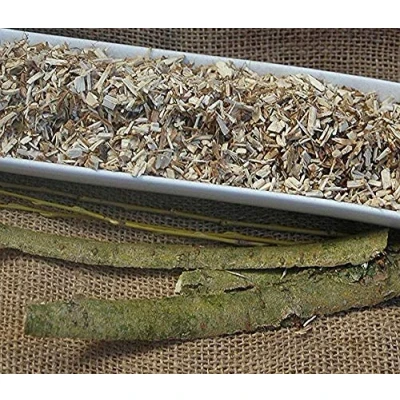 Abbildung von Krauterino24 Weidenrinde geschnitten Weidenrindentee (250g)