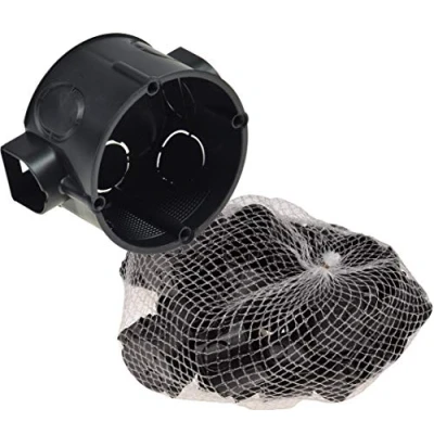 Abbildung von ChiliTec Steckdose UP Schalterdose Ø 60x41mm, 25er Pack schwarz