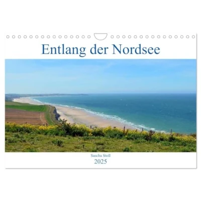 Abbildung von Entlang der Nordseeküste (Wandkalender 2025 DIN A4 quer), CALVENDO Monatskalender