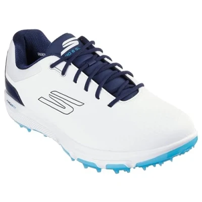 Abbildung von Skechers Performance GO PRO 6 SL Golfschuh, Herren, Größe: 43.5, White Schuhe
