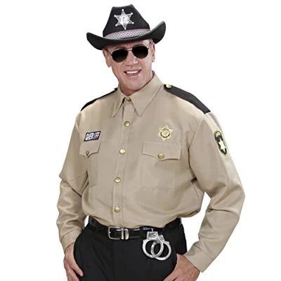 Abbildung von W WIDMANN MILANO Party Fashion Kostüm Sheriff, Hemd, Ranger, Western, Texas, Polizist, Faschingskostüme
