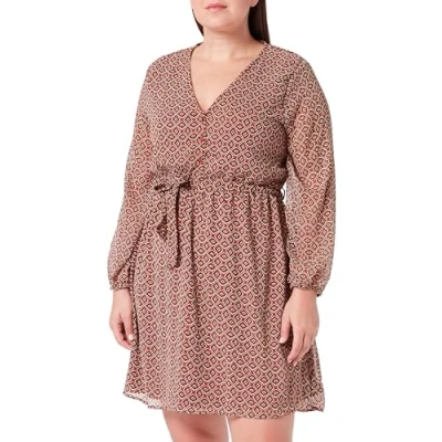 Abbildung von ONLY Onlcera Blusenkleid, Damen, Größe: XS, Henna
