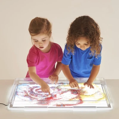Abbildung von TickiT 72048 Light Panel Cover Tray Clear A2 Plastic