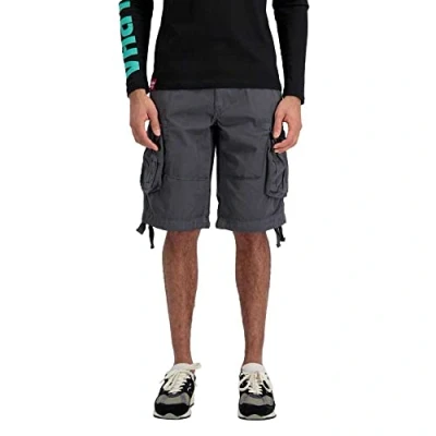 Abbildung von Alpha Industries JET Shorts, Herren, Größe: 30, Vintage grey