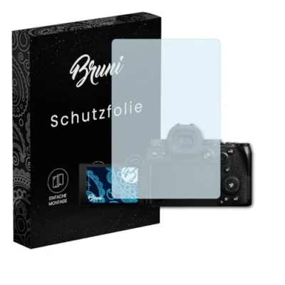 Abbildung von Bruni Schutzfolie kompatibel mit Panasonic Lumix DC G9M2 Folie, glasklare Displayschutzfolie (2X)