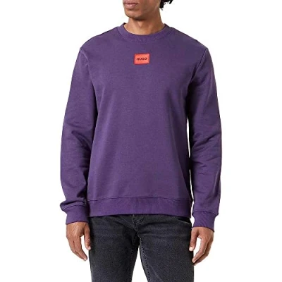 Abbildung von HUGO Herren, Sweatshirt, Dark Purple509, M